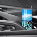 Tumbler placed inside vehicle cup holder—perfect for travel, road trips, and daily on-the-go hydration.